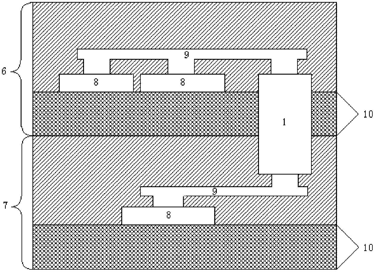 TSV (through silicon via) Trench arrangement method in 3D integrated circuit