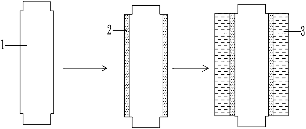 Bimetal cast-weld composite roller and manufacturing method thereof