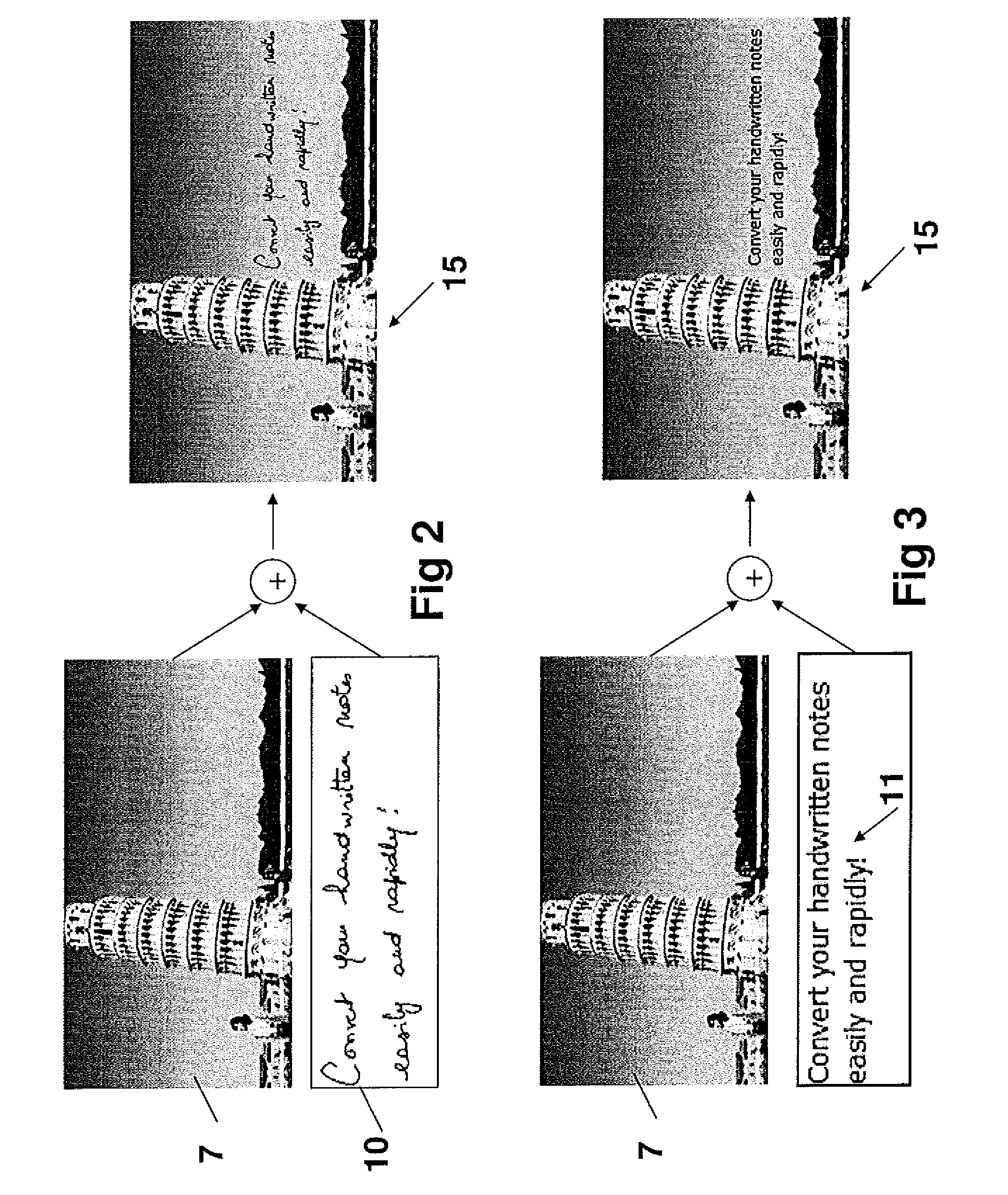 System for tracking and processing handwritten pen strokes on mobile terminal