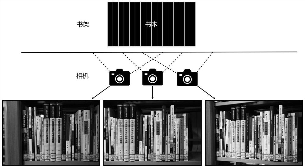 Book identification method and system based on spine visual information