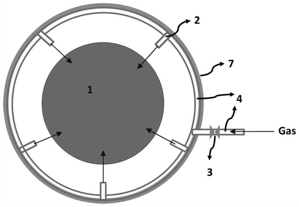 Device and method for removing particles on surface of electrostatic chuck of etching equipment