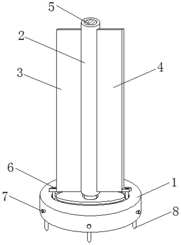 A rotary double-sided level gauge