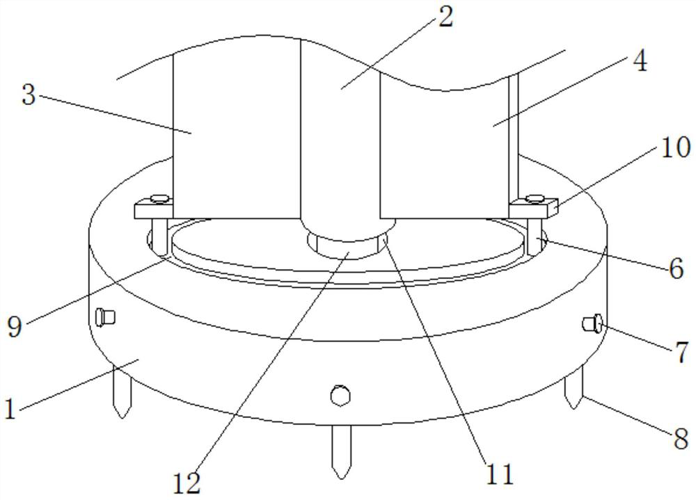 A rotary double-sided level gauge