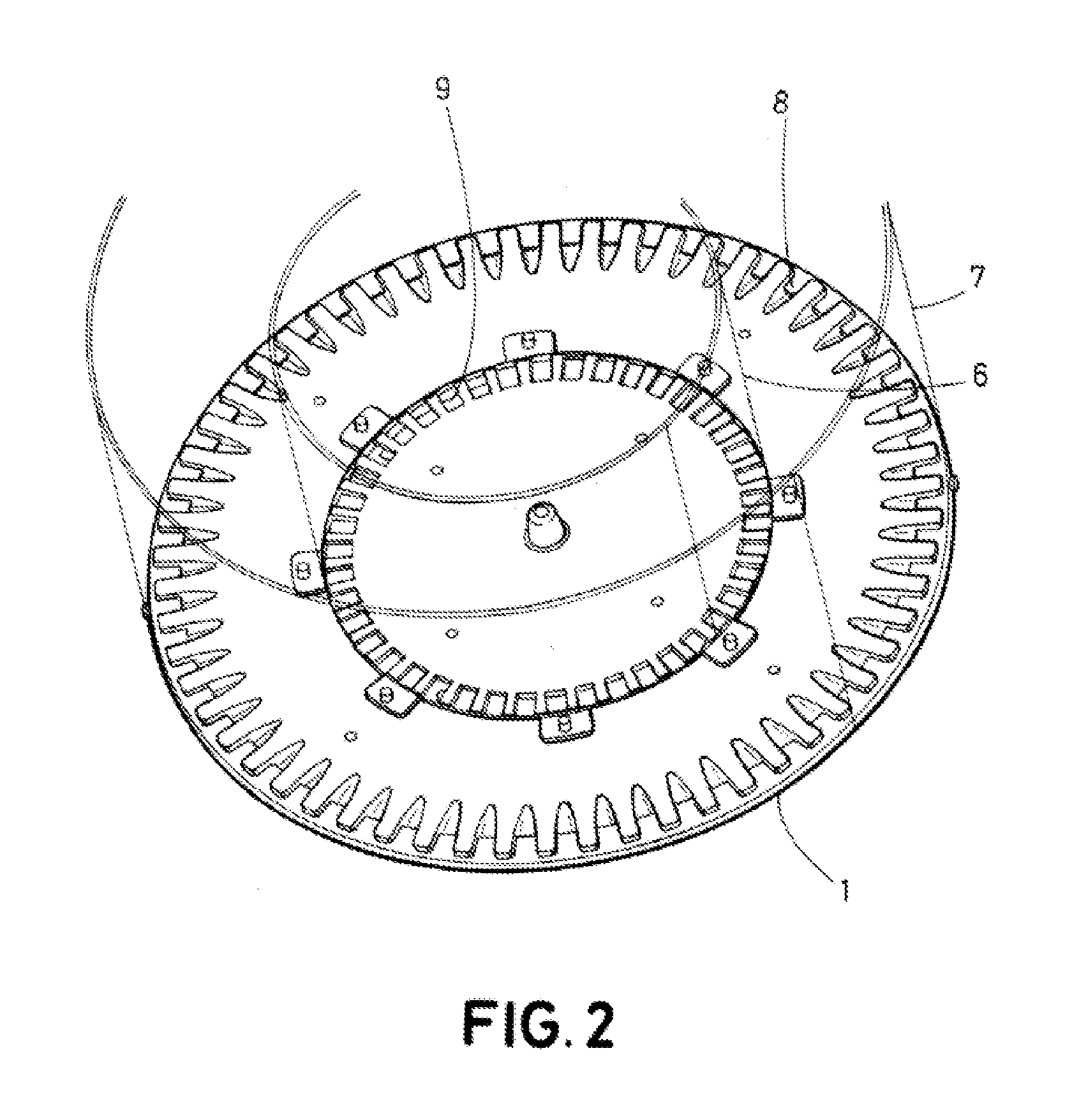 Bullet-projectile and case feeding device