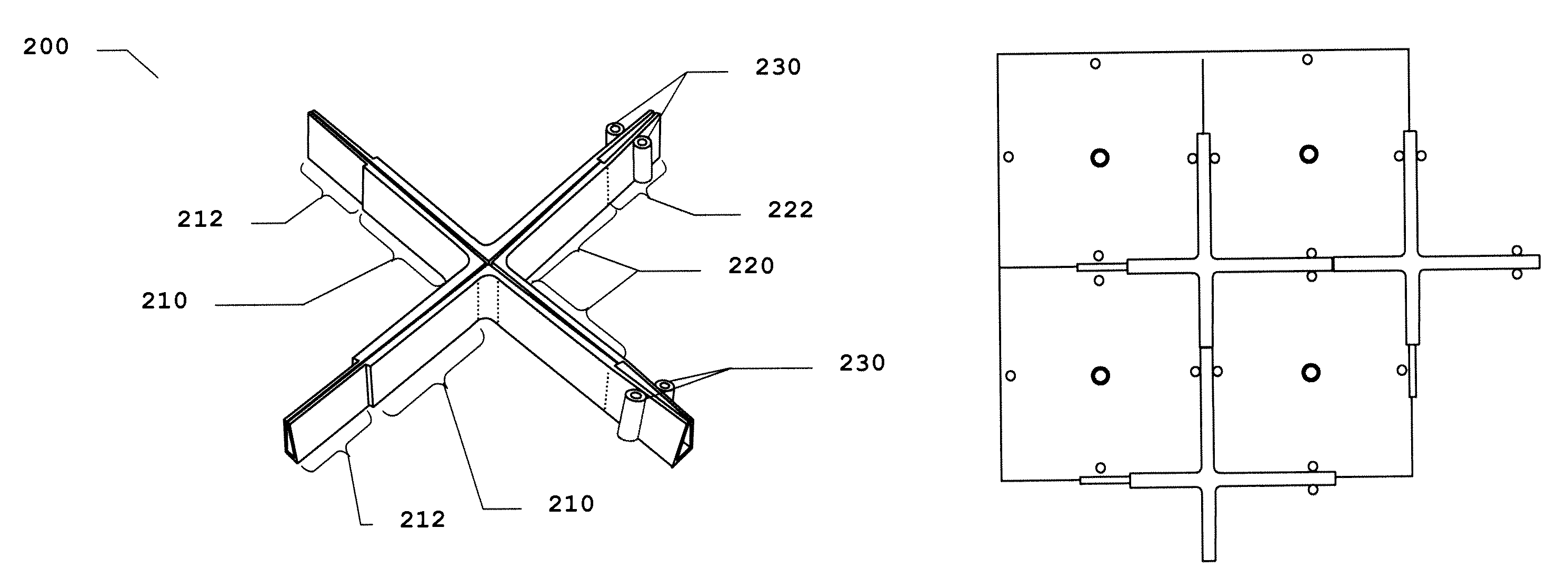 Assembly system for insulating floors