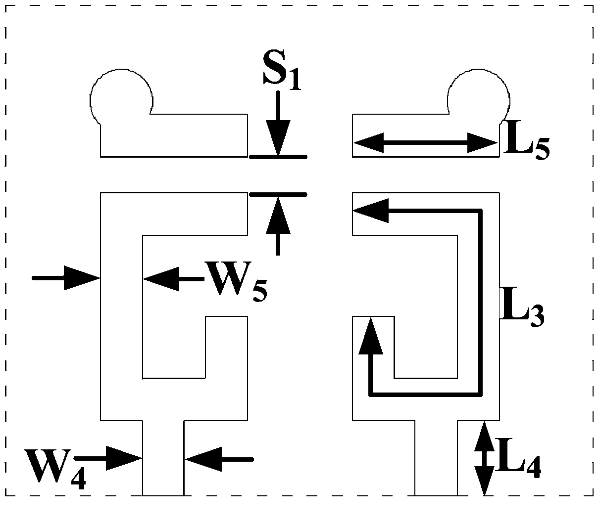 LTCC filtering Balun based on resonator coupling