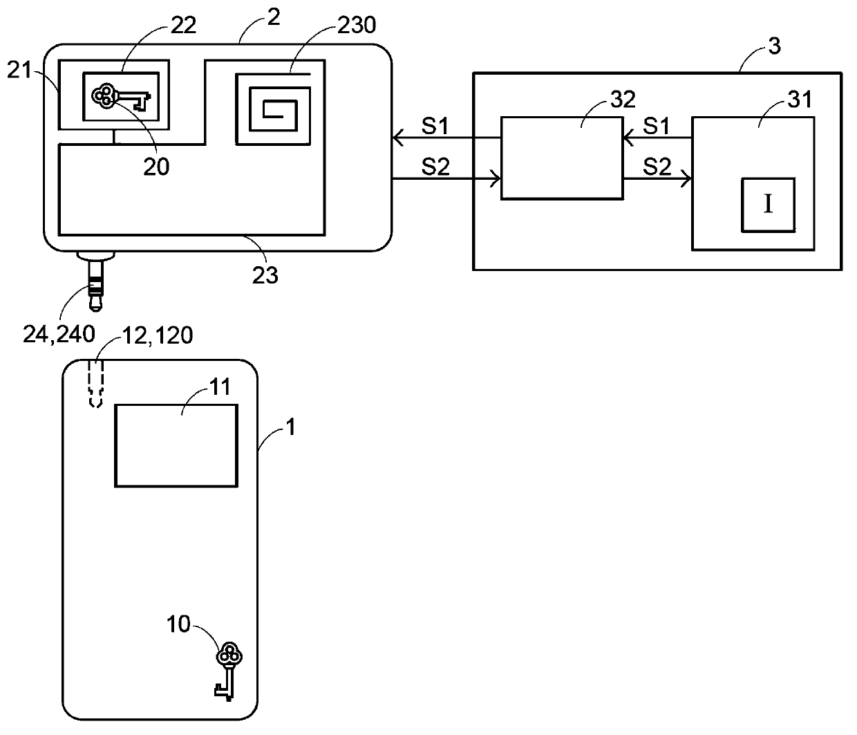 Mobile payment assembly and system and method adopting same