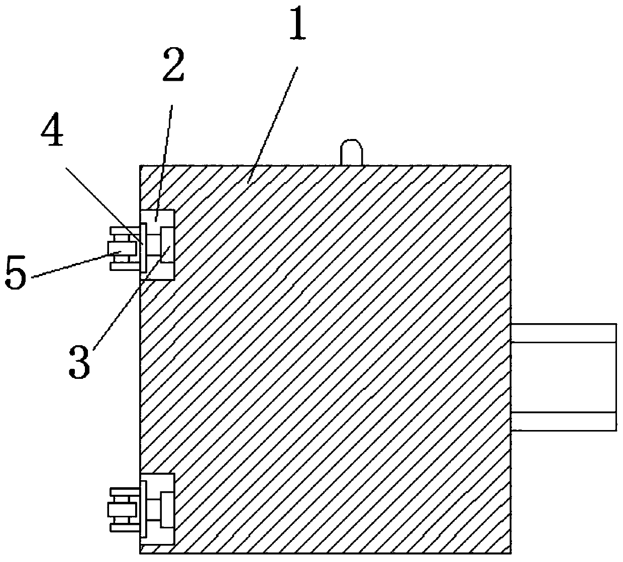 Environmental-friendly quick baking paint drying device for aviation part machining