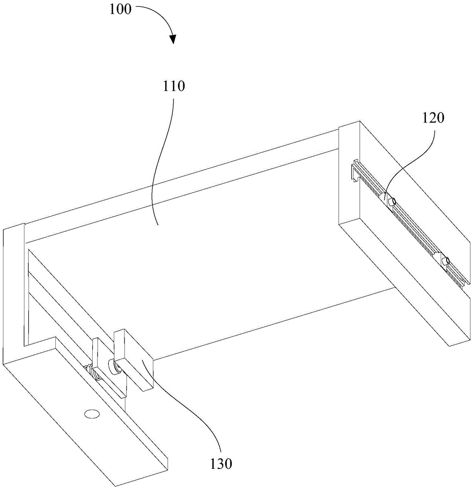 Drilling fixture for lamp device