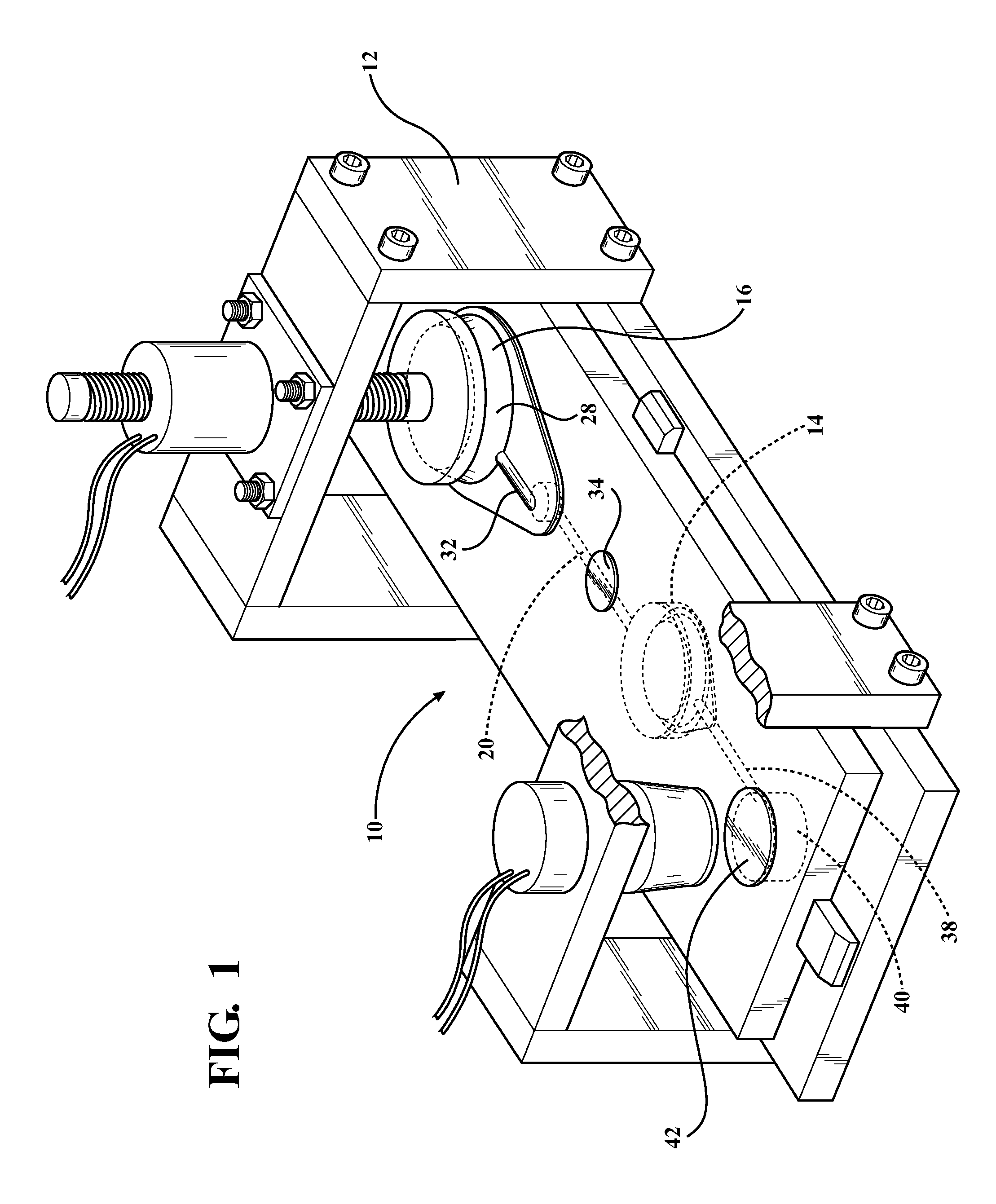 Disposable, fluid actuated, mechanically driven point-of-care invitro-diagnostic apparatus and method of performing a point-of-care invitro-diagnostic test