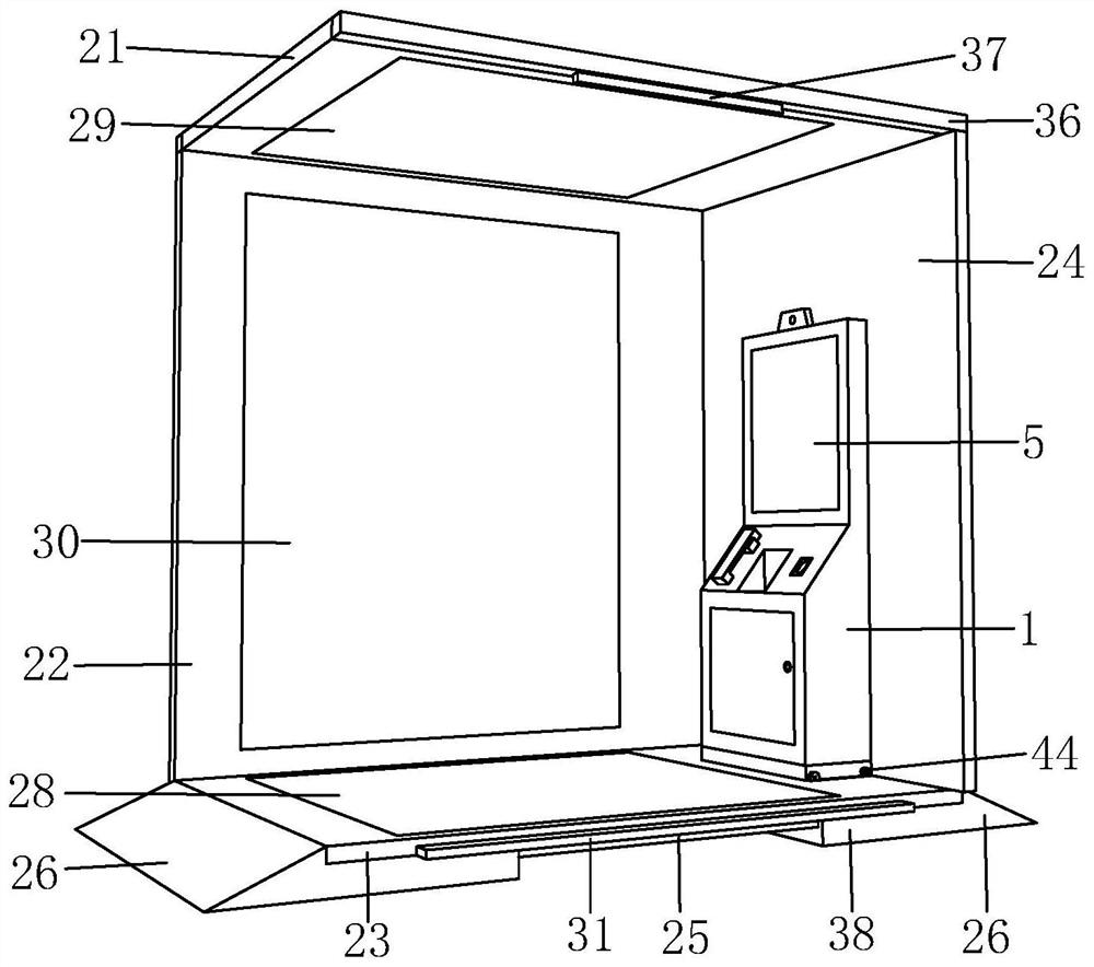 Humanities education information interactive device for engineering applied talents and its application method