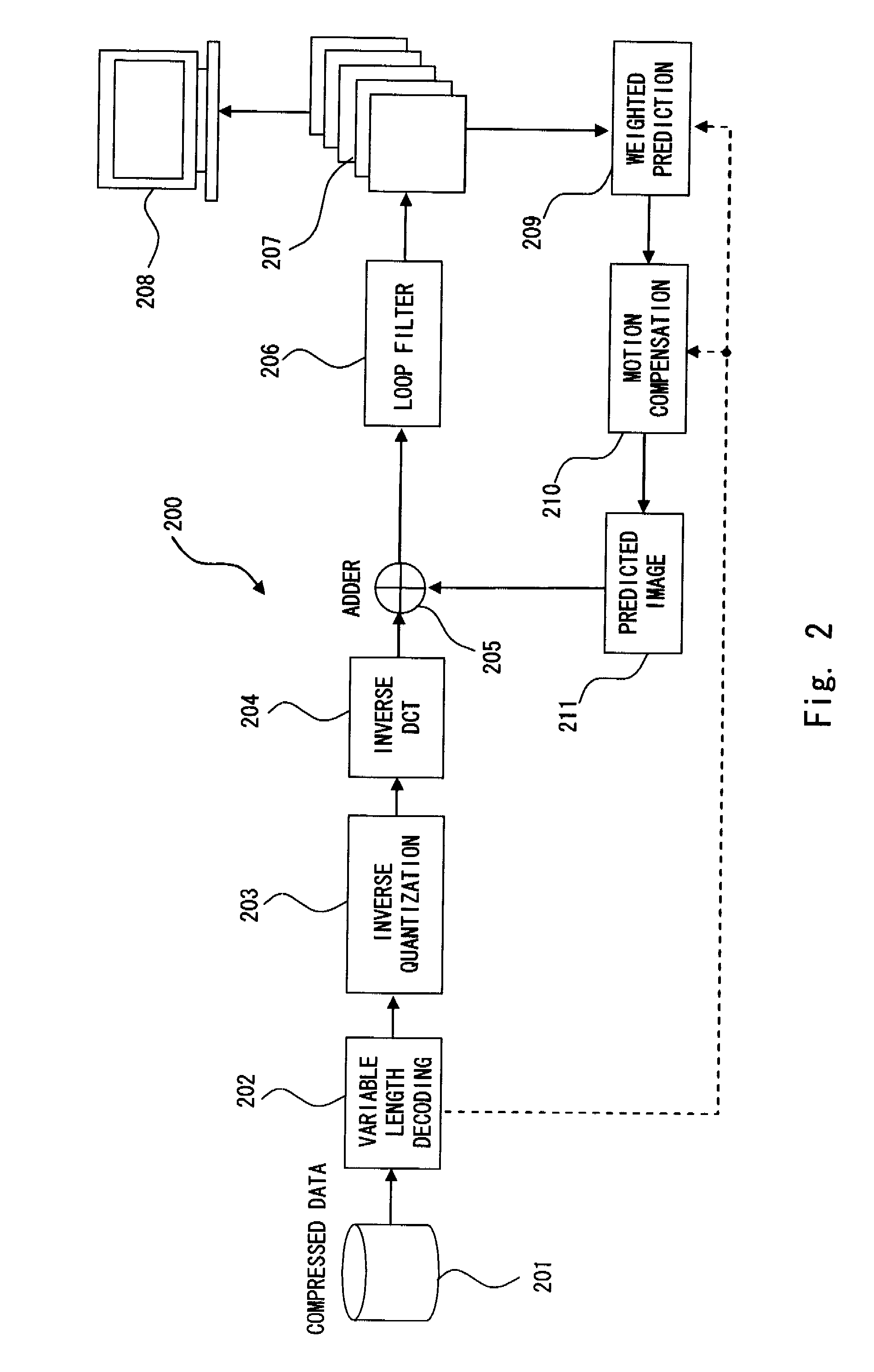 Filter operation unit and motion-compensating device