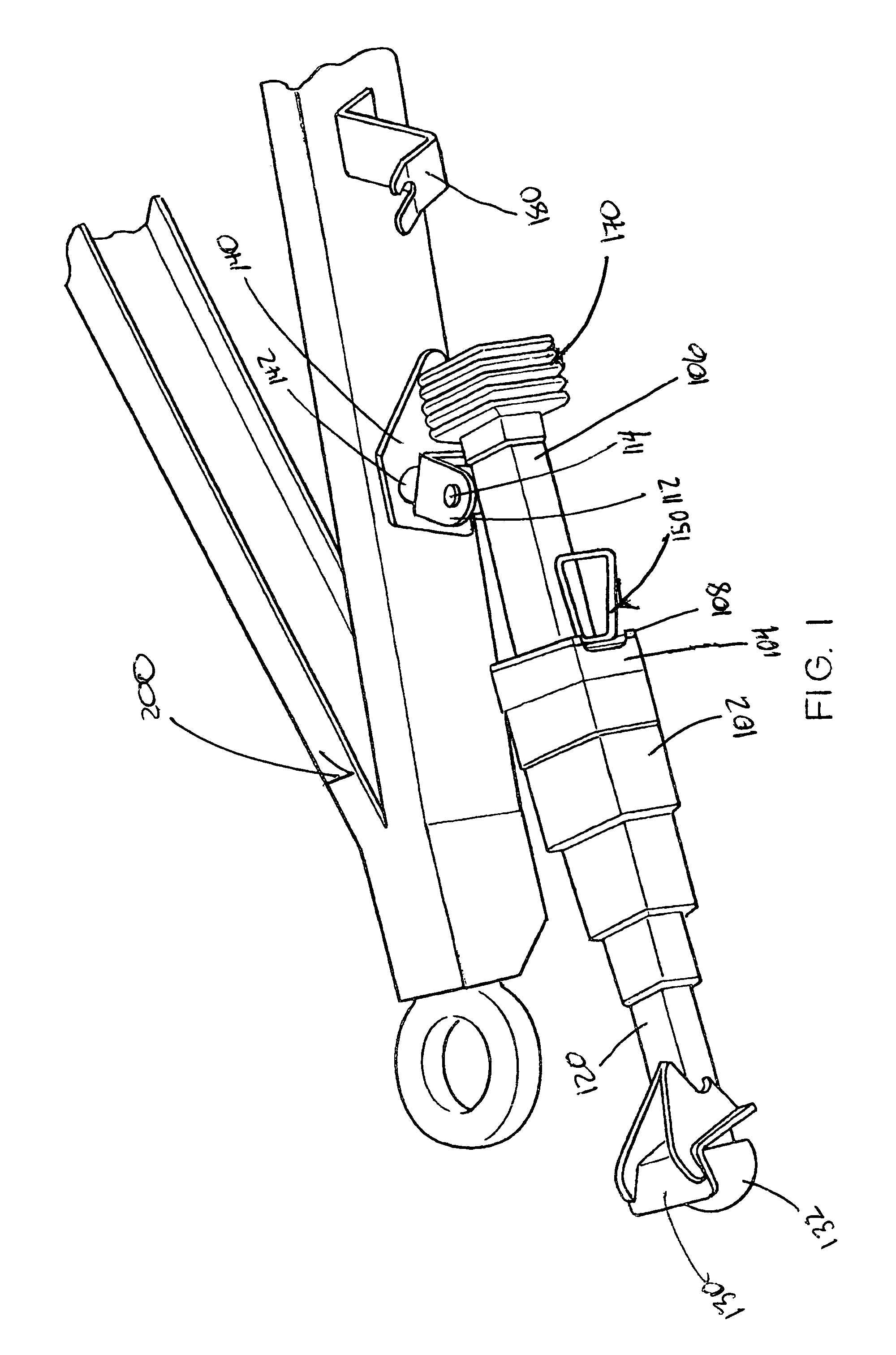 Method and apparatus for the lineal, straight, reverse movement of one or more vehicles in tow behind a prime mover