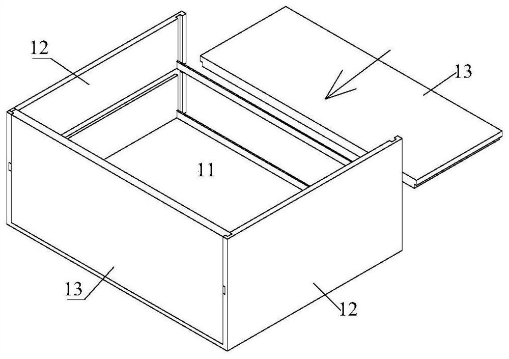 Drawers, storage and refrigeration