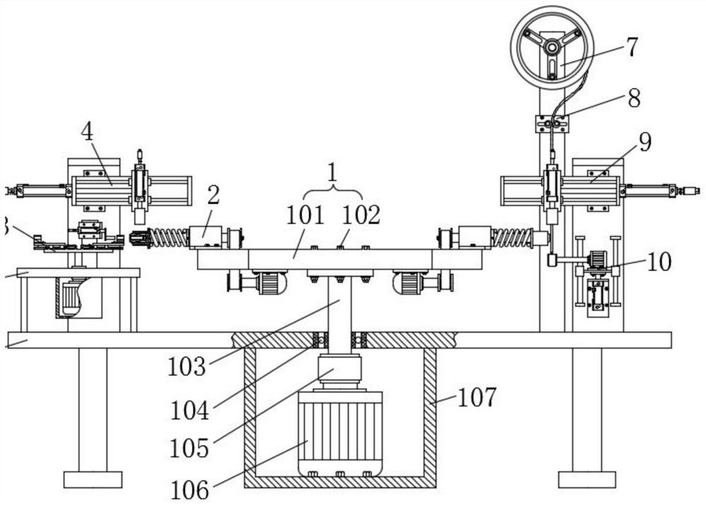 Automatic winding machine for inductance coil