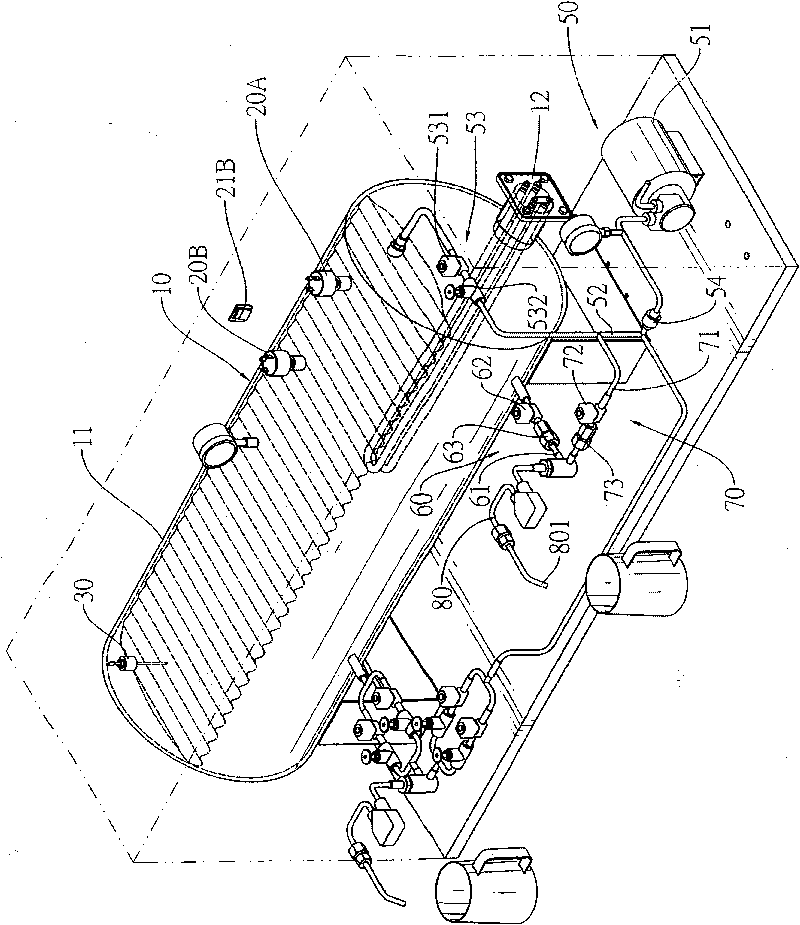 Hot-water brewing mechanism and system with low power and abundant water supply