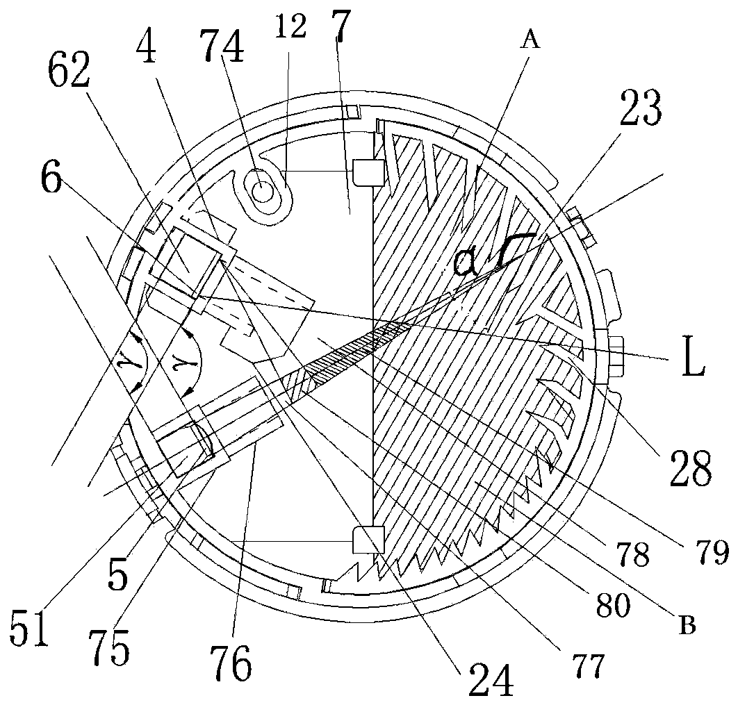 Spot-type photoelectric smoke detector having same sensitivity to black smoke and white smoke, and detection method thereof