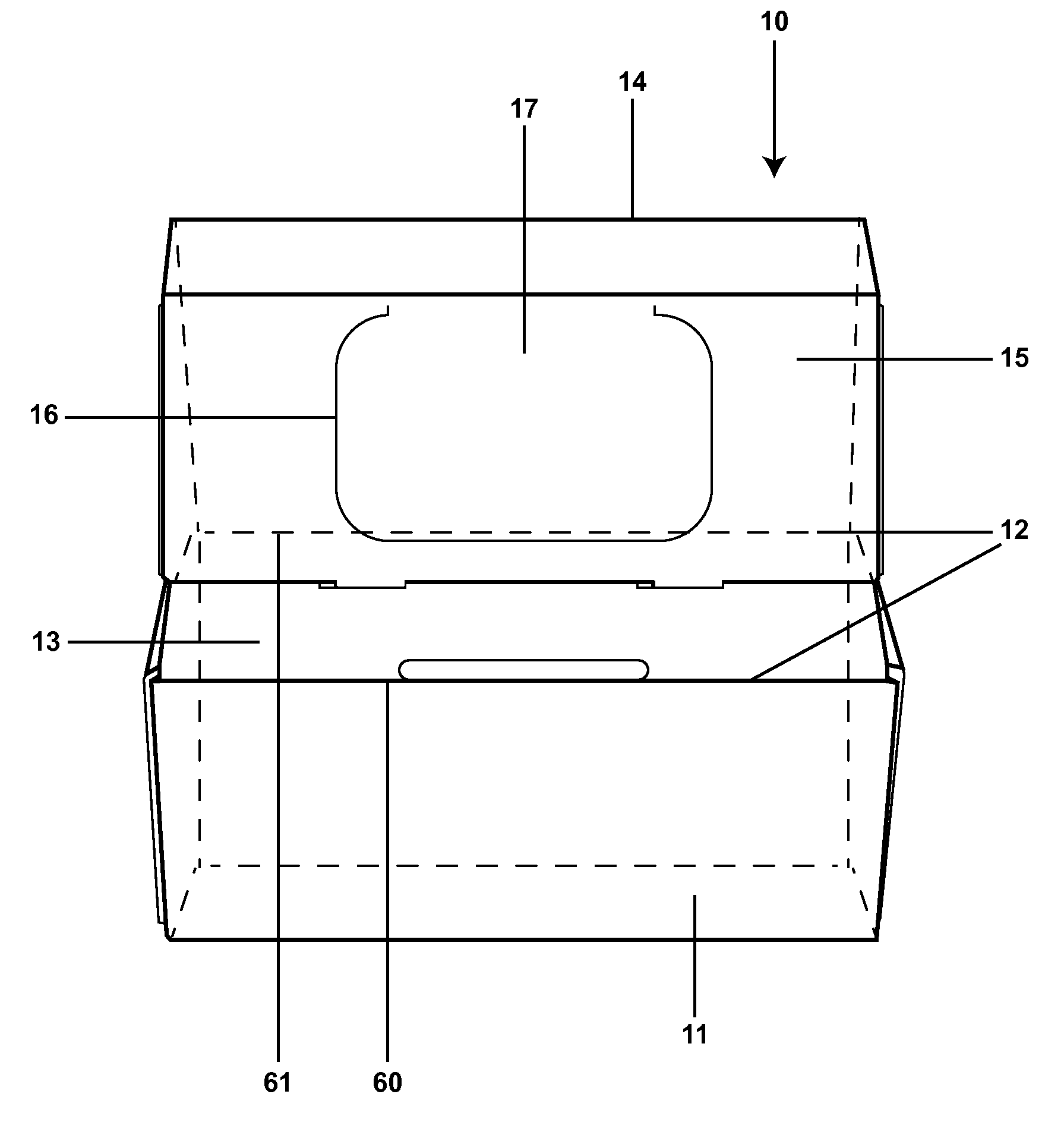 Lid assembly for shipping container