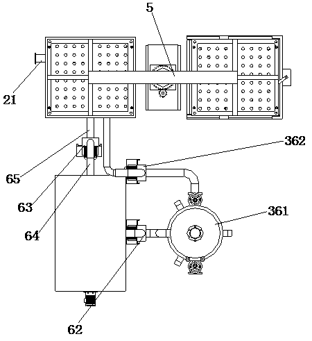 Wastewater treatment equipment for aquaculture seawater