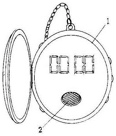 Pocket watch with recording device