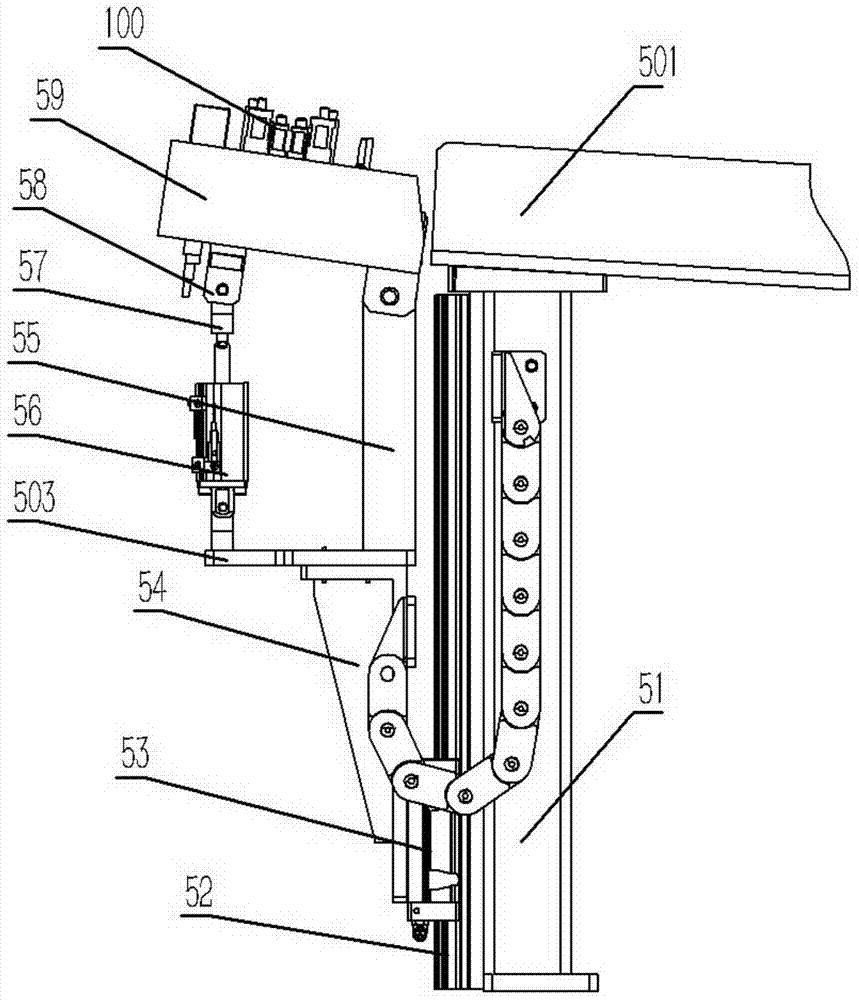 Turning device for automobile door lock follower plate