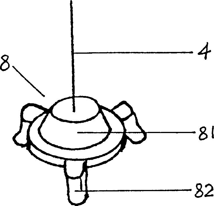 Automatic liquid feeding air discharge magnetic compass