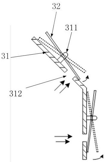 A bird repelling device inside a high-voltage line tower