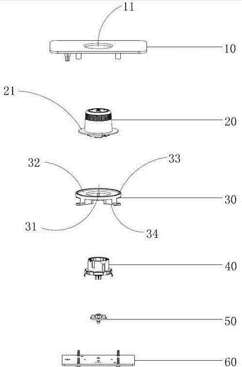 A new type of knob structure