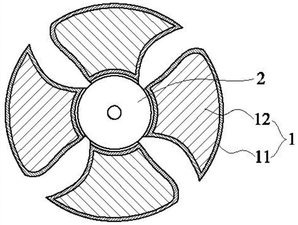 Fan, air-cooled refrigeration device and air-cooled refrigerator