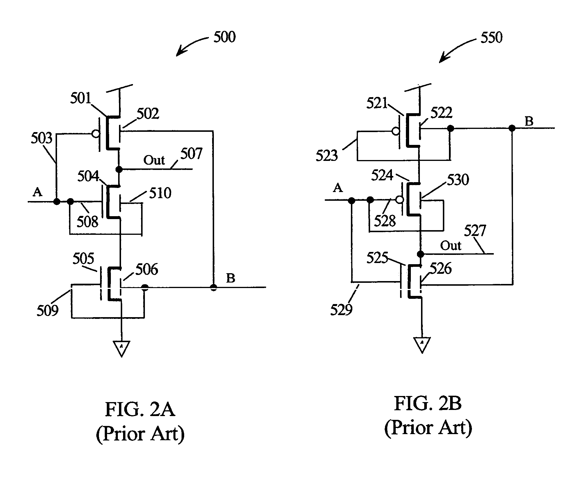 Dual gate transistor keeper dynamic logic
