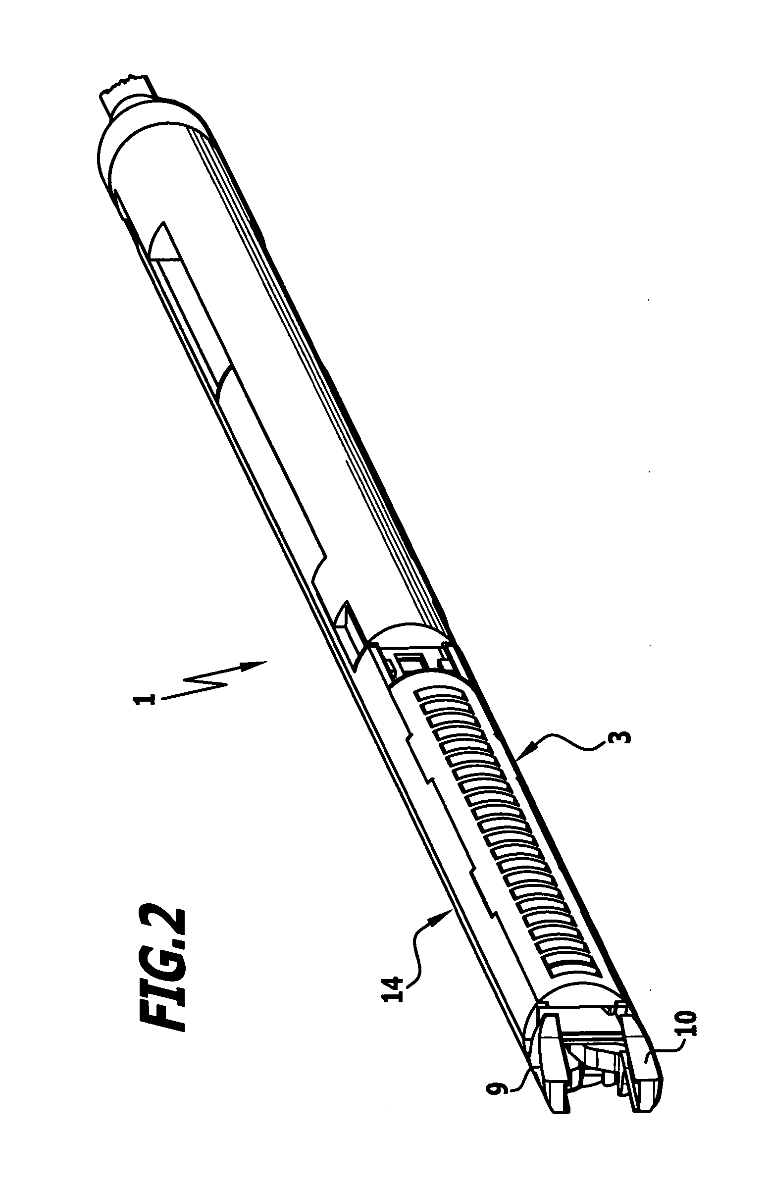 Surgical instrument for the placement of ligature clips