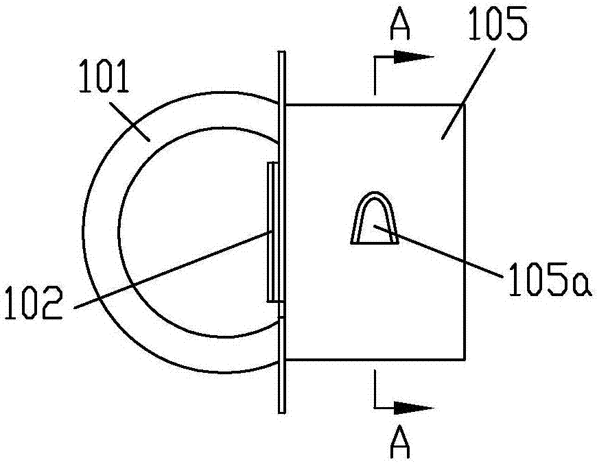 Air-pipe-free fresh air system