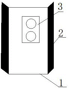 Two external cameras of mobile terminal