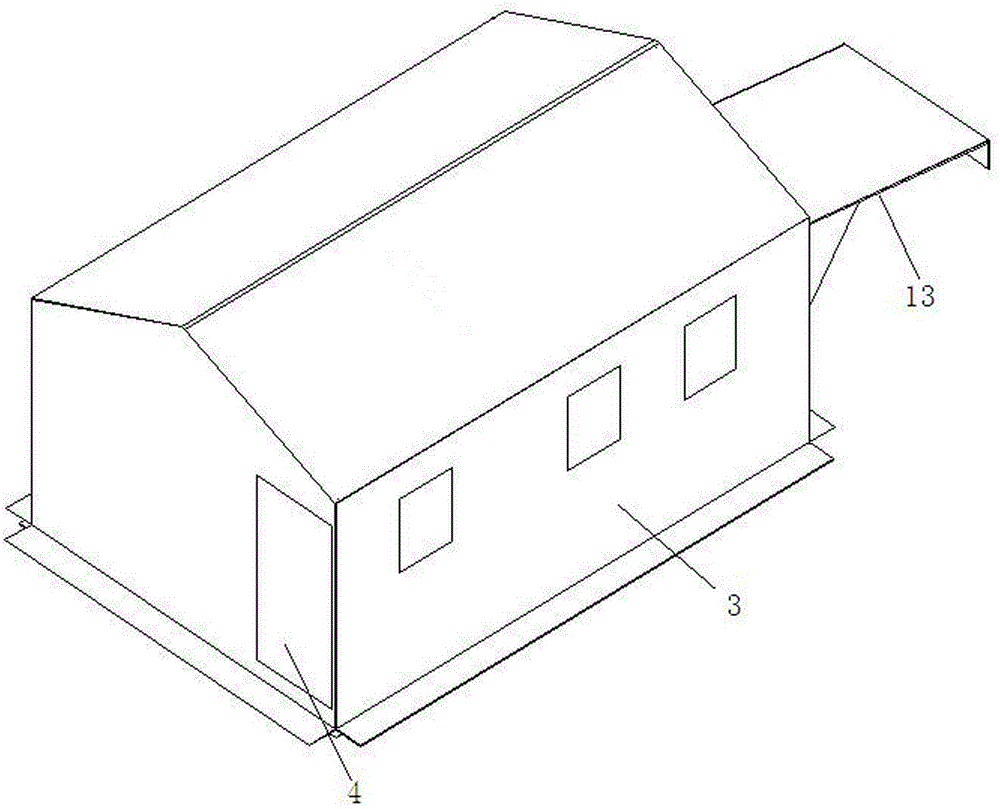 Fixed type tent