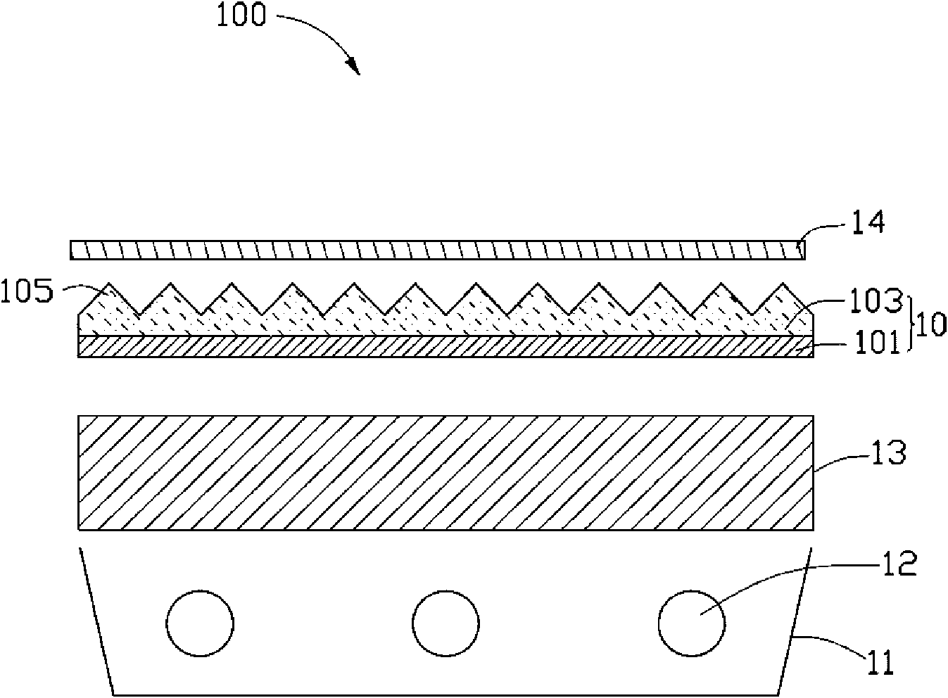 Backlight module and diffusion plate thereof