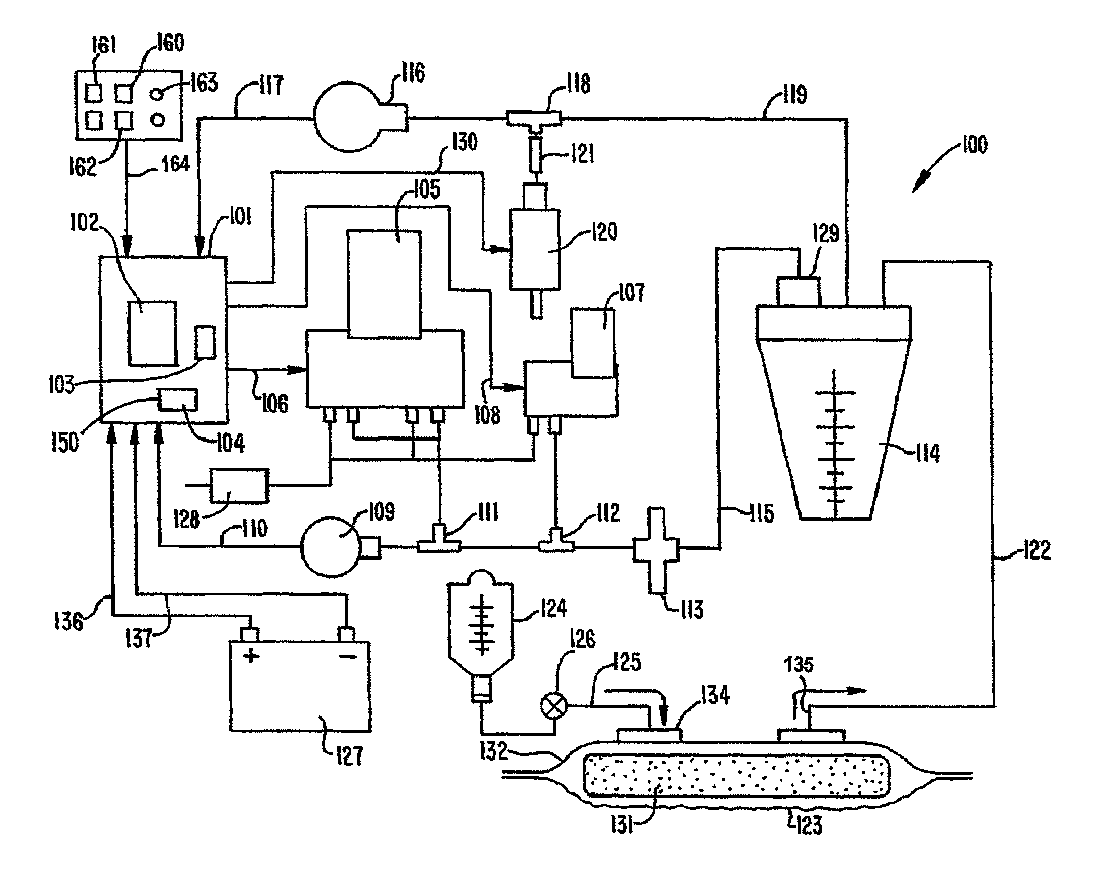 Wound irrigation device pressure monitoring and control system