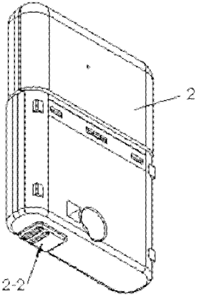 Connecting mechanism used for connecting pasting and applying-type insulin pump and bottom plate