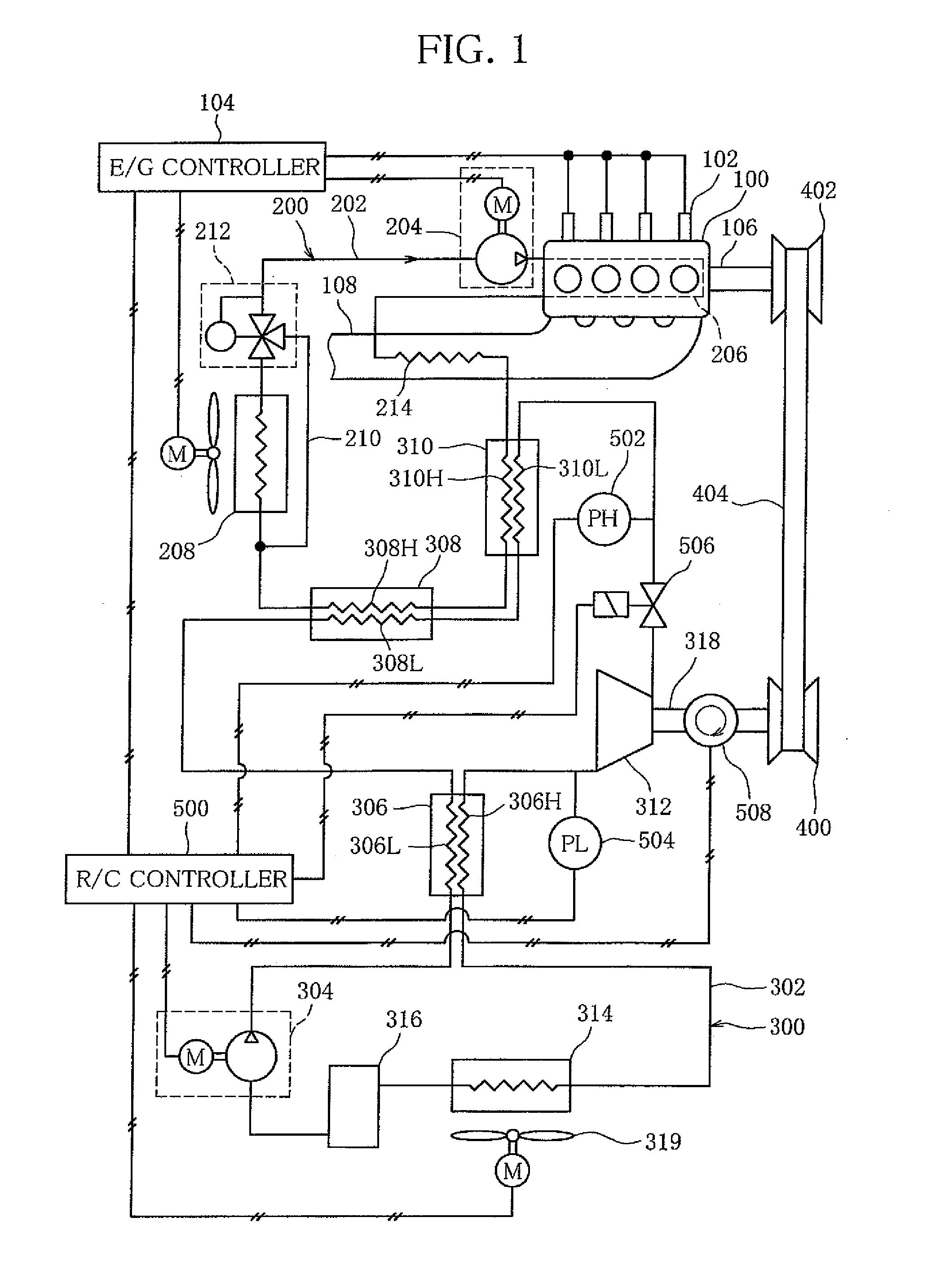 Waste Heat Recovery System of Internal Combustion Engine