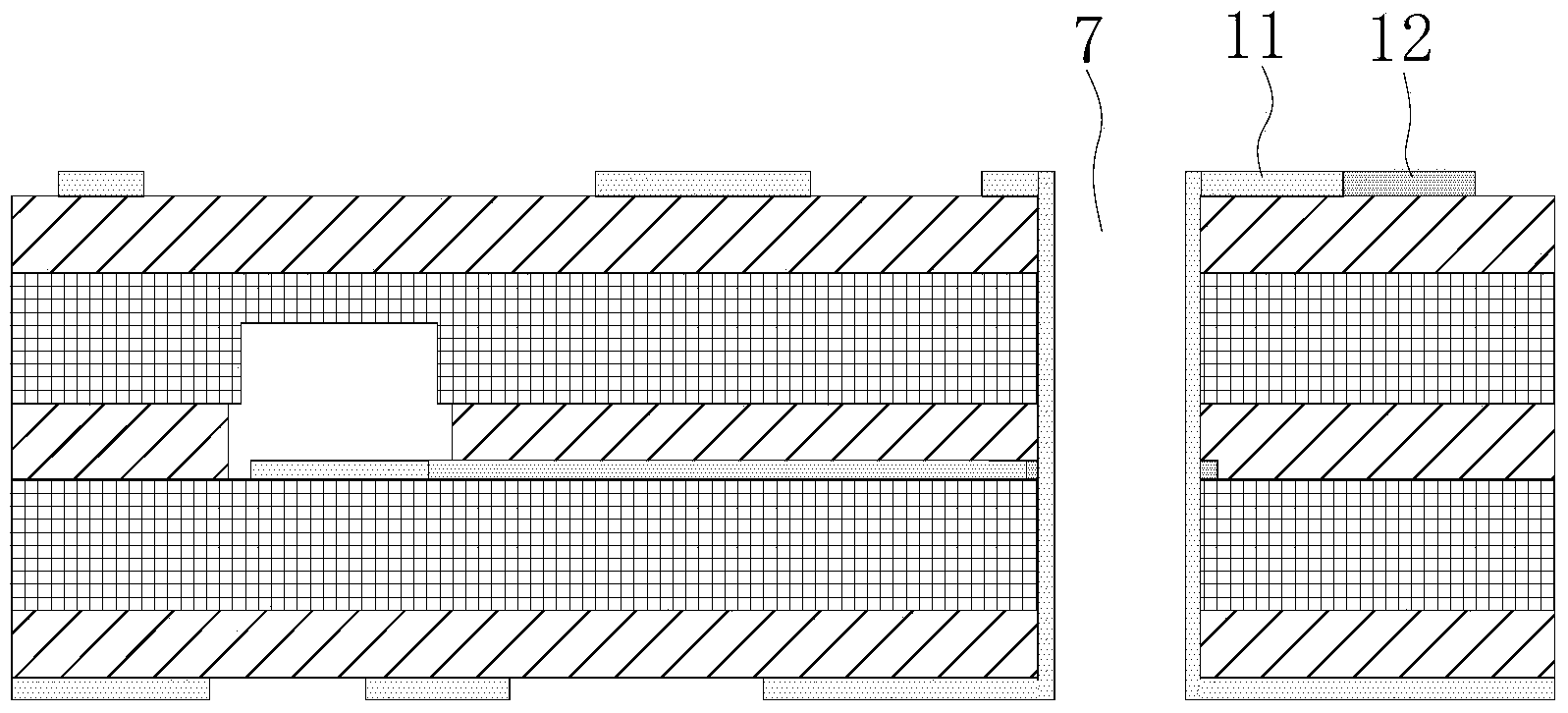 Method of forming deep blind groove in printed circuit board (PCB)