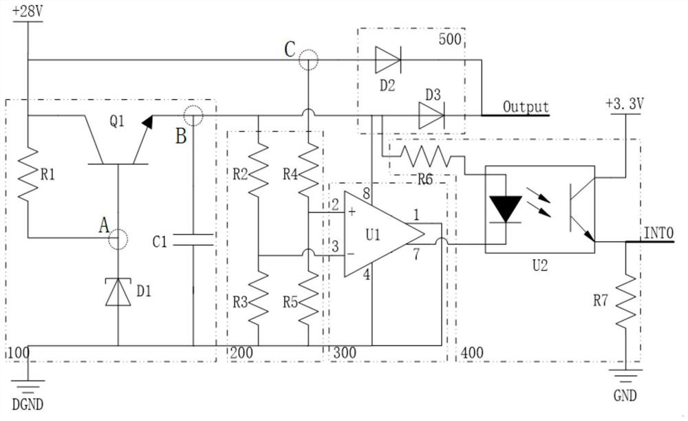 A power-down detection delay circuit for engine control system