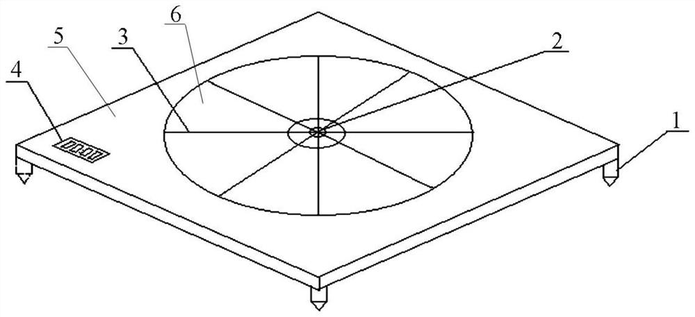 Cement paste fluidity tester with timing function