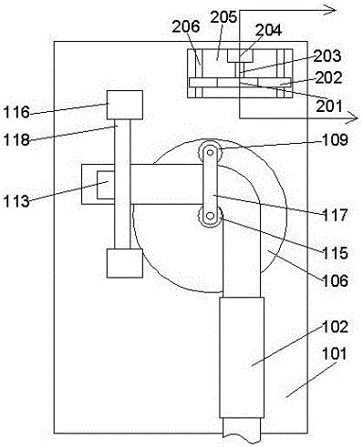 Bending device for cable