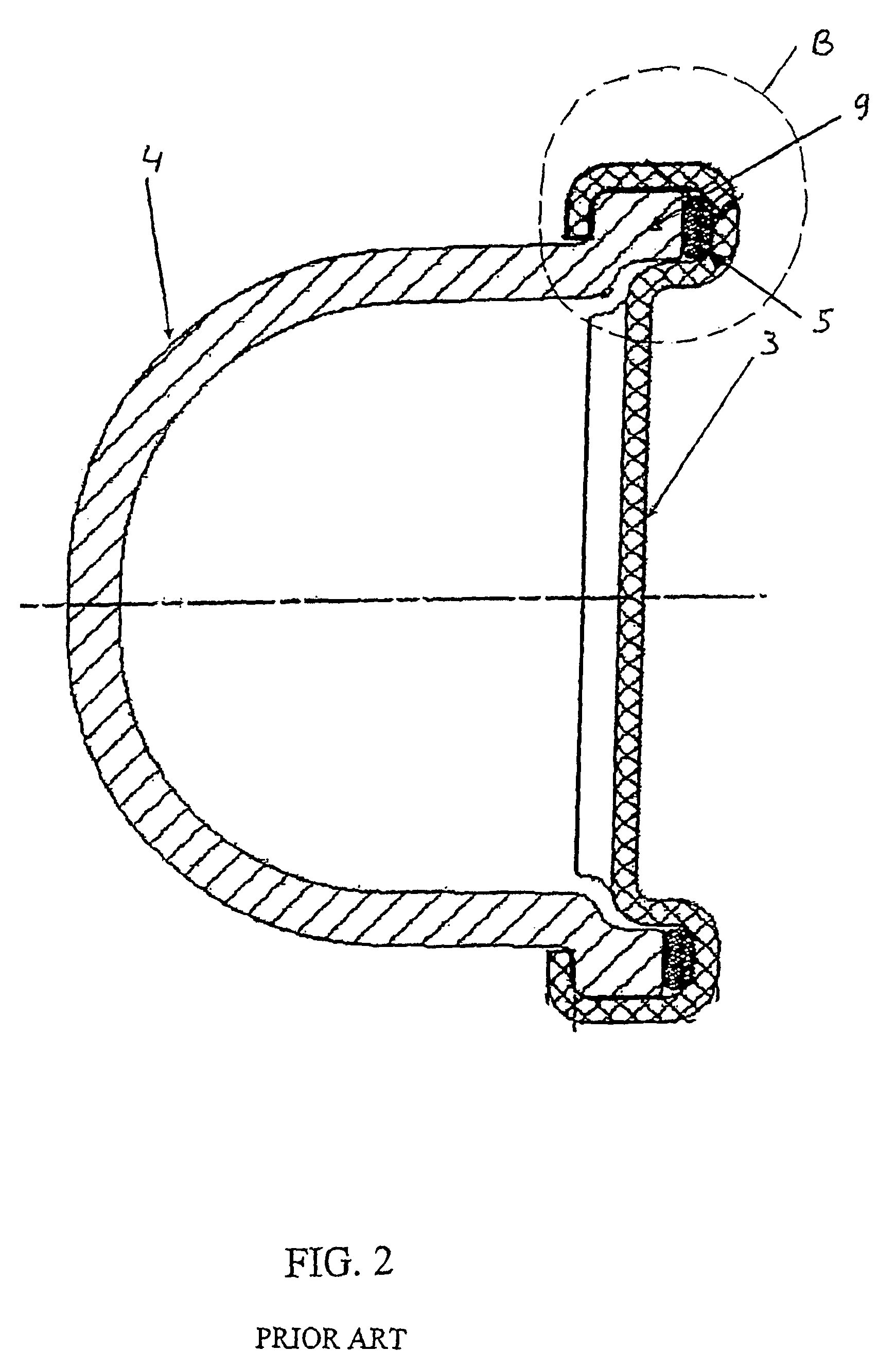 Detection system for localizing defective seals in heat exchangers