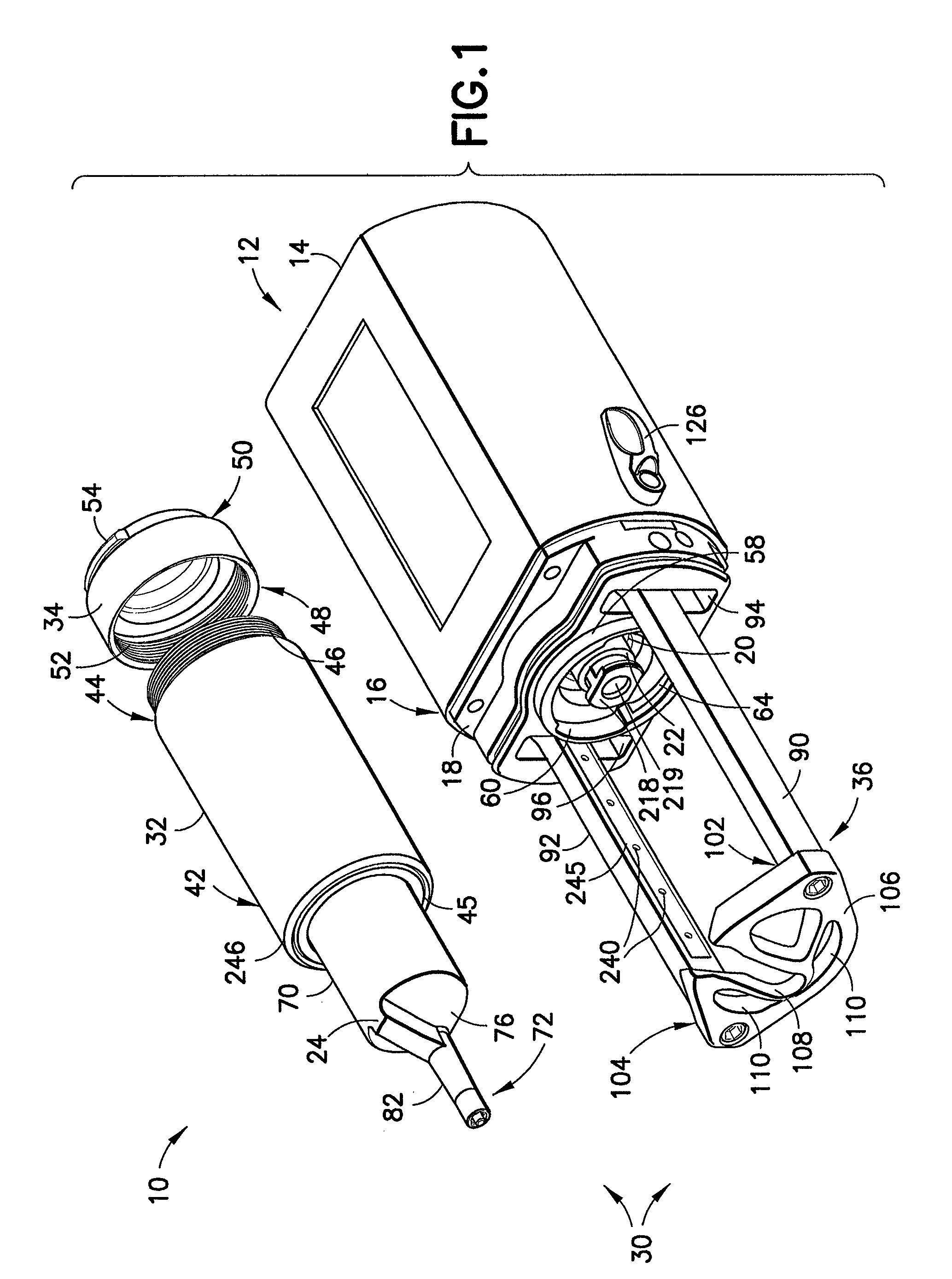 Syringe having a proximal end with an outward extending lip