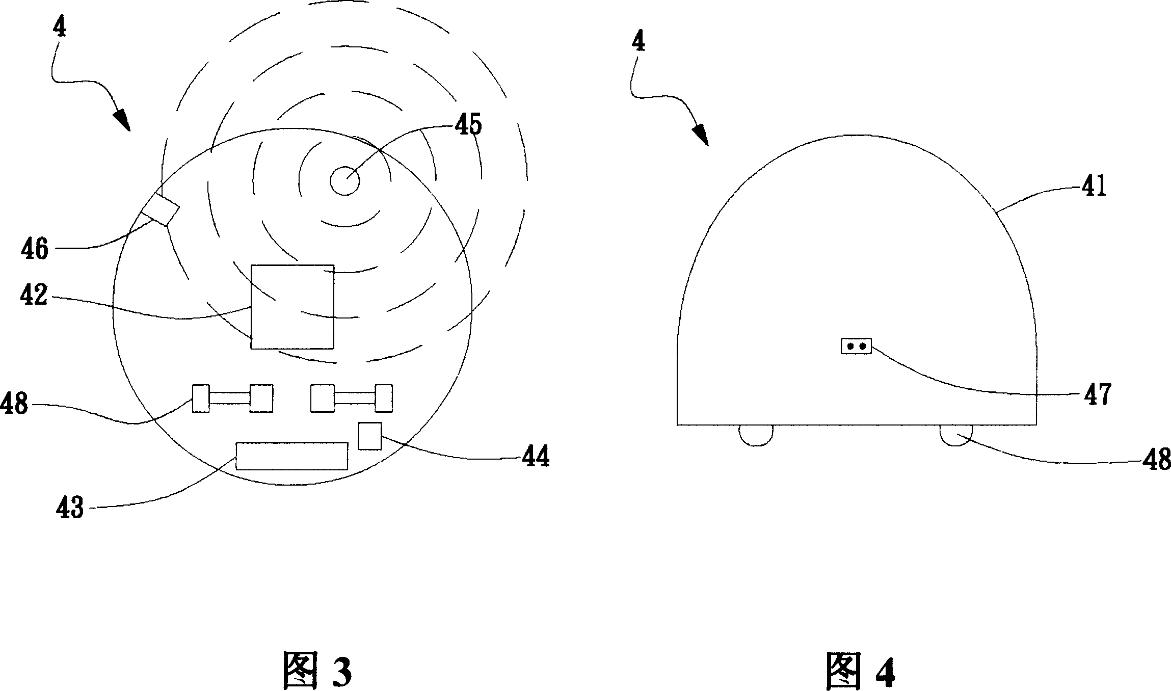 Route guidance method of self-propelled device