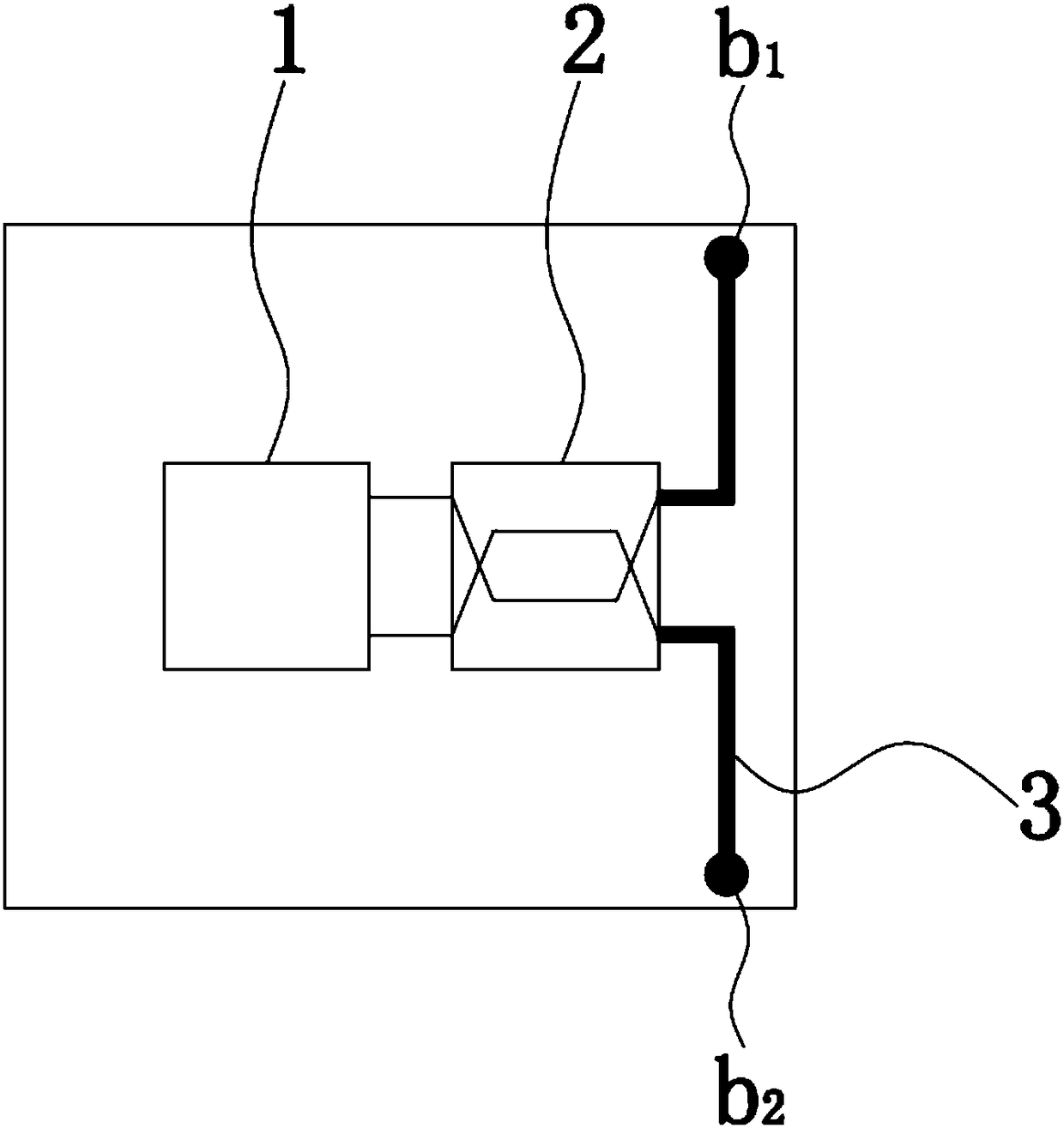 NFC module applicable to metal shell