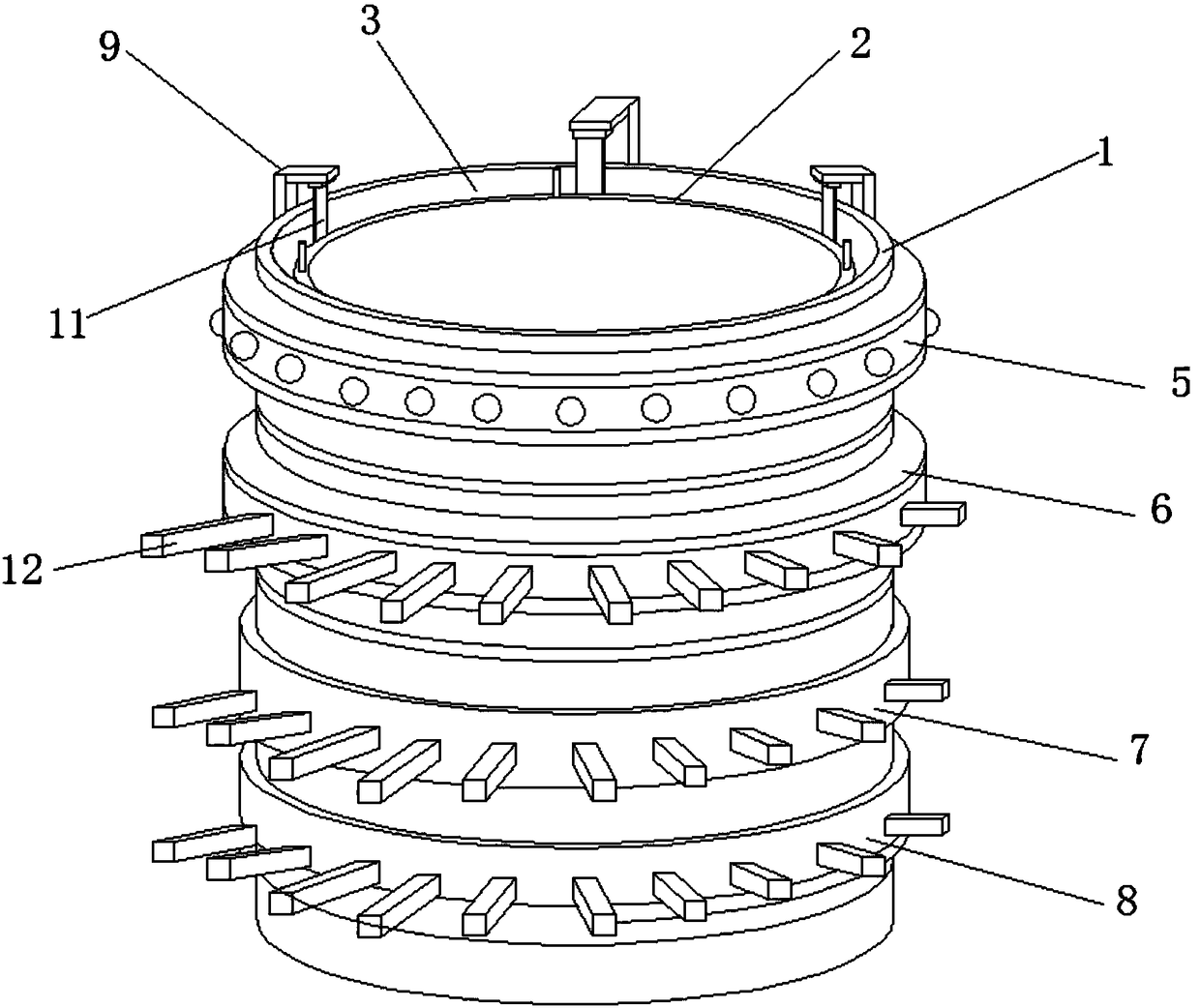 Soil replacement flowerpot capable of removing connection between soil and flowerpot