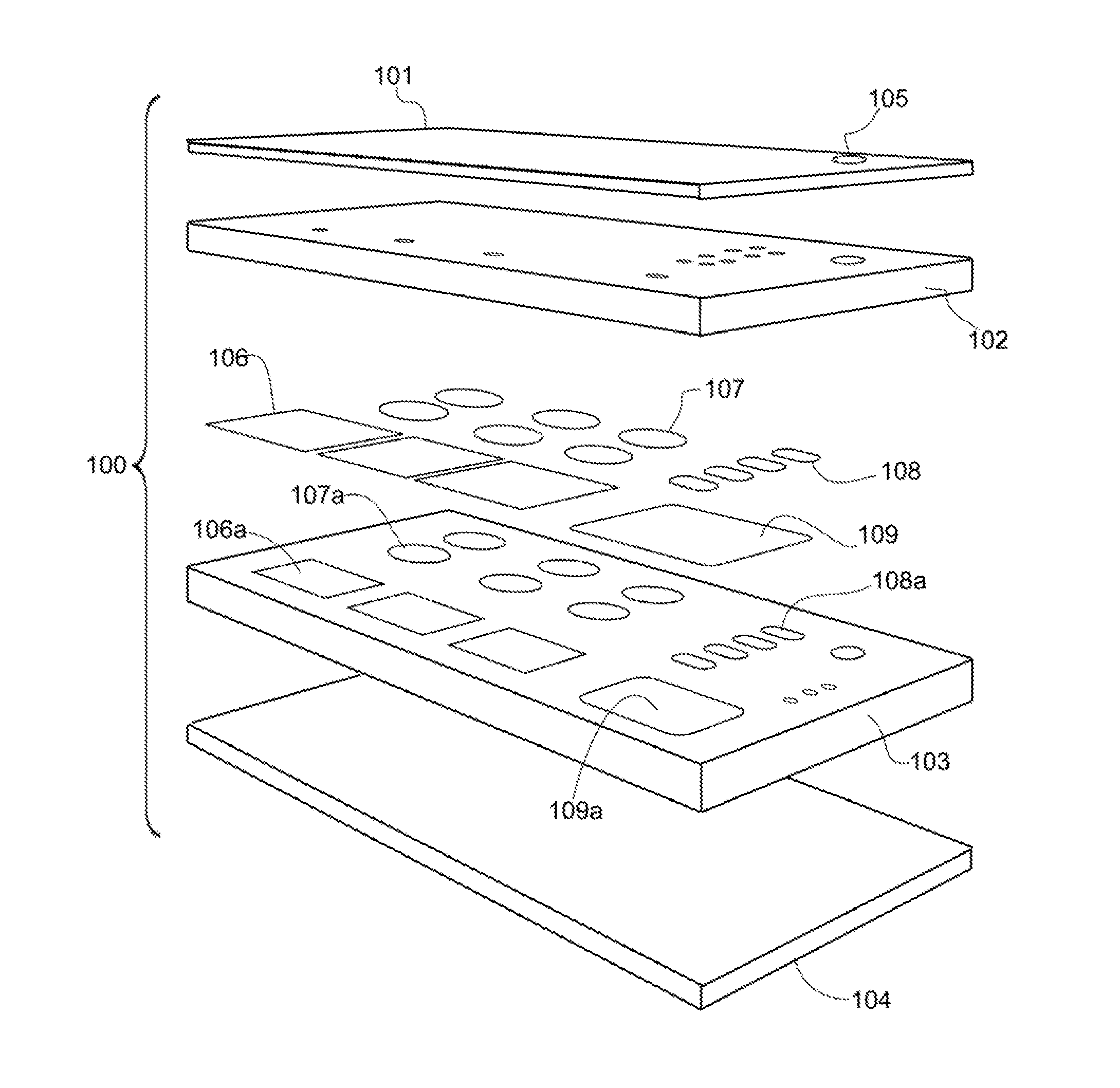Fluidic circuits and related manufacturing methods