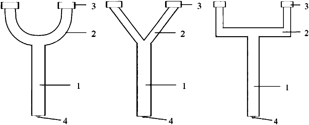 Branch-type shearing-resisting connecting part and application of branch-type shearing-resisting connecting part in preparation of steel-concrete composite structure
