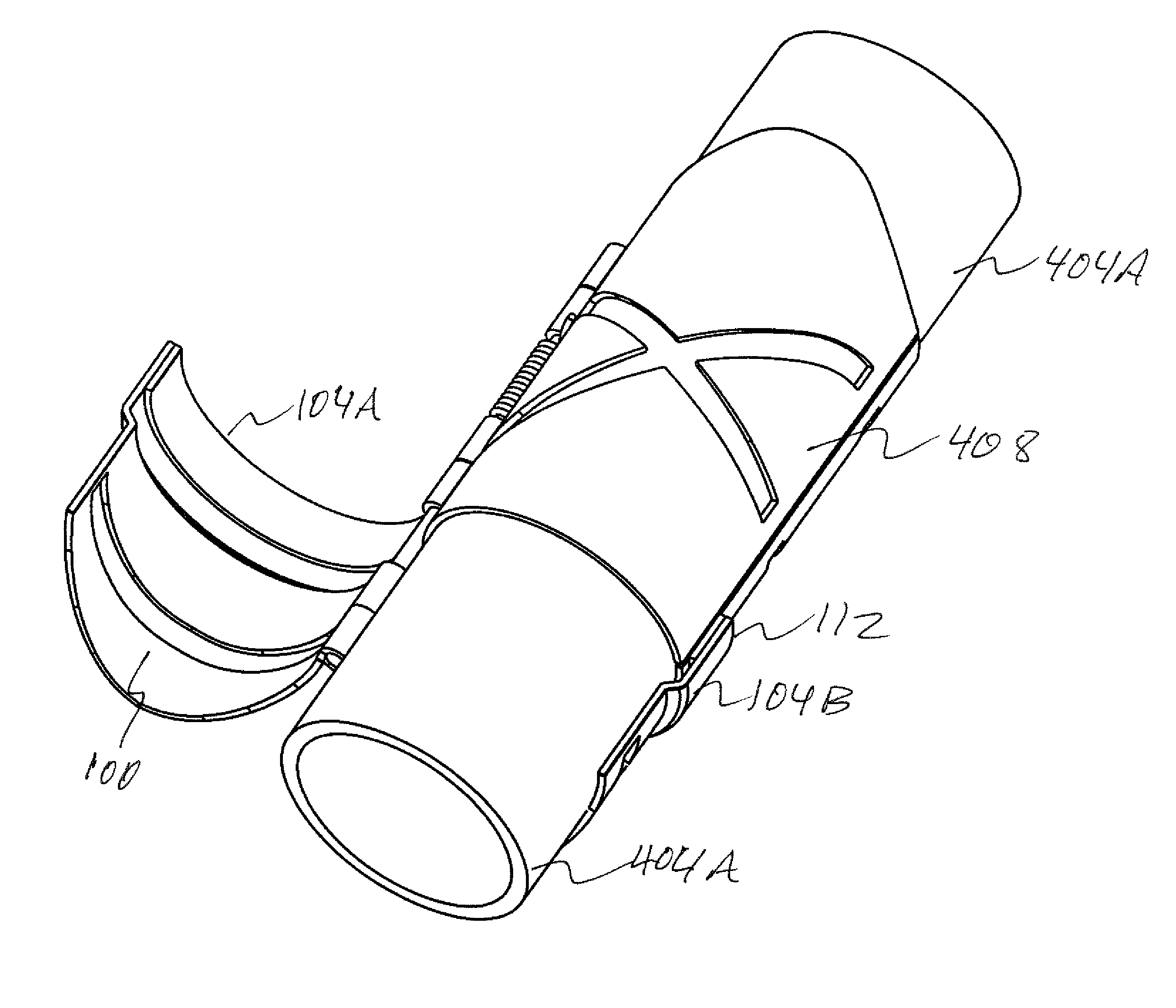 Pipe guide adapter